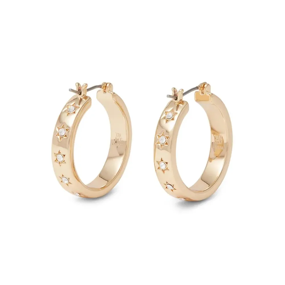 Online Star Hoop Earrings Earrings