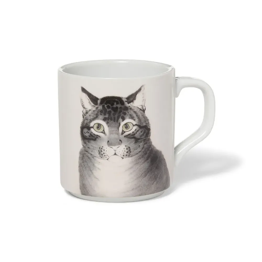 Hot The Favorite Cat Mug And Tea Towel Set Tableware