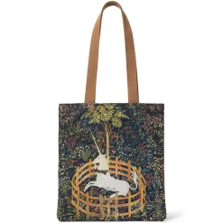 Hot Unicorn In A Garden Tote Bags