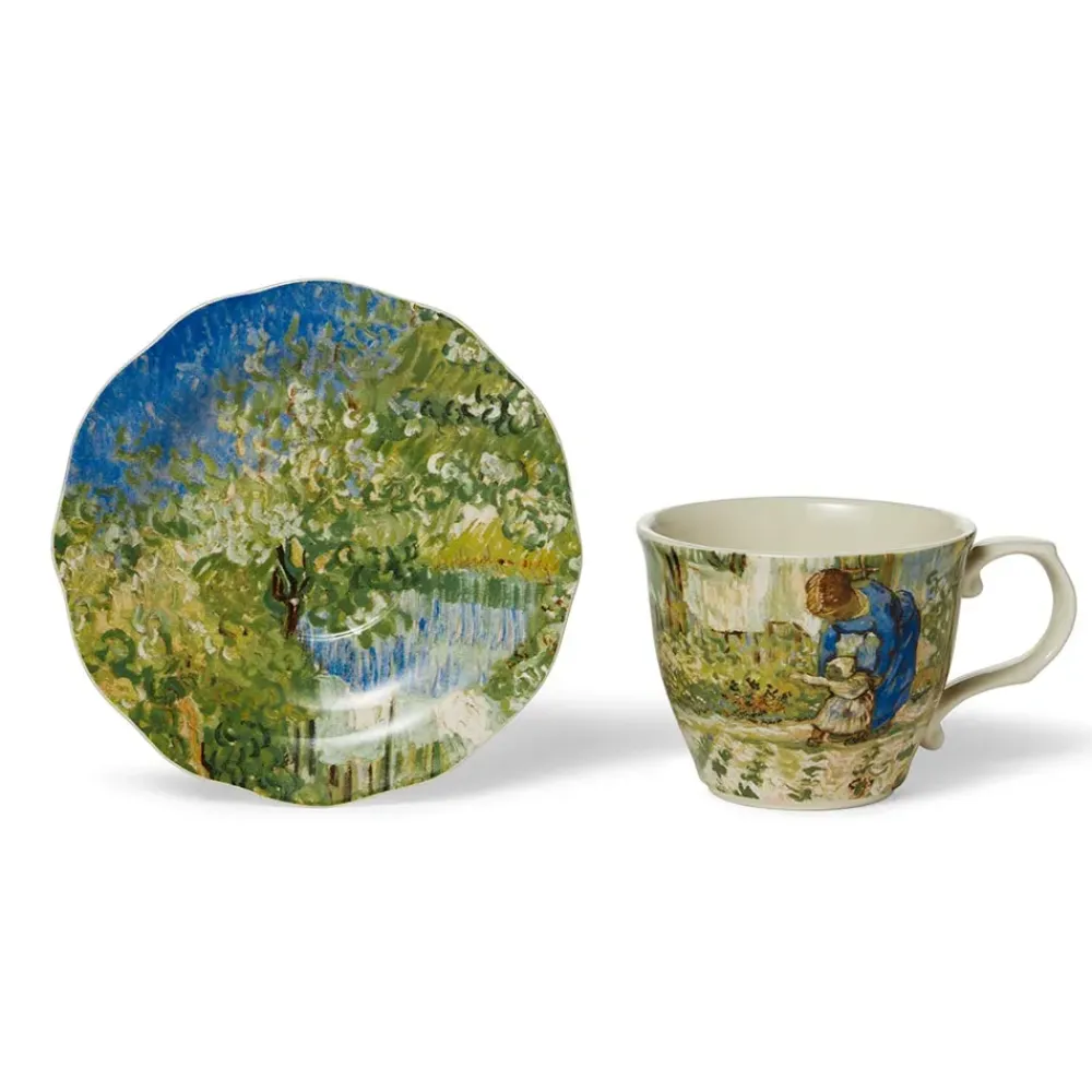 Clearance Van Gogh First Steps Teacup And Saucer Tableware