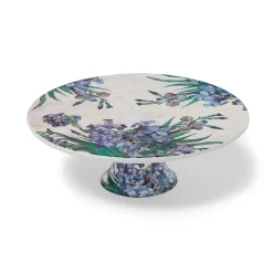 Clearance Van Gogh Irises Cake Stand Tableware