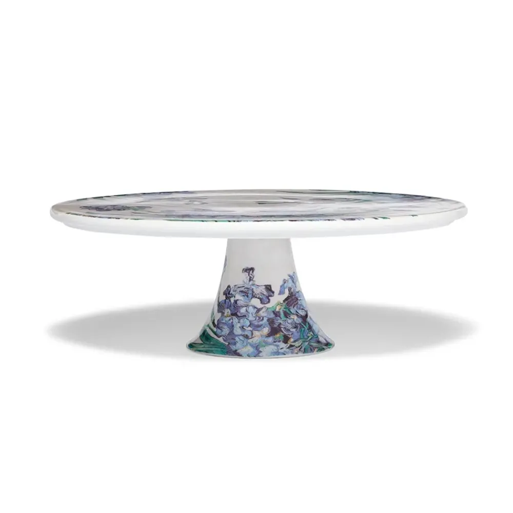 Clearance Van Gogh Irises Cake Stand Tableware