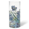 Online Van Gogh Irises Glass Vase Decorative Accents