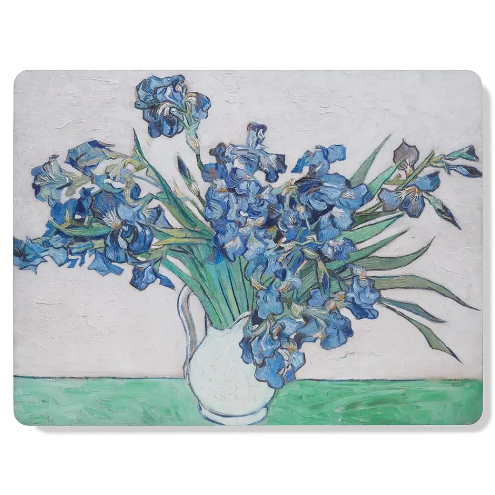 Fashion Van Gogh Irises Placemat Set Tableware