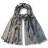 Outlet Van Gogh Irises Wool-Blend Shawl Scarves & Wraps