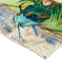 Clearance Van Gogh Oleanders Oversize Square Silk Scarf Scarves & Wraps