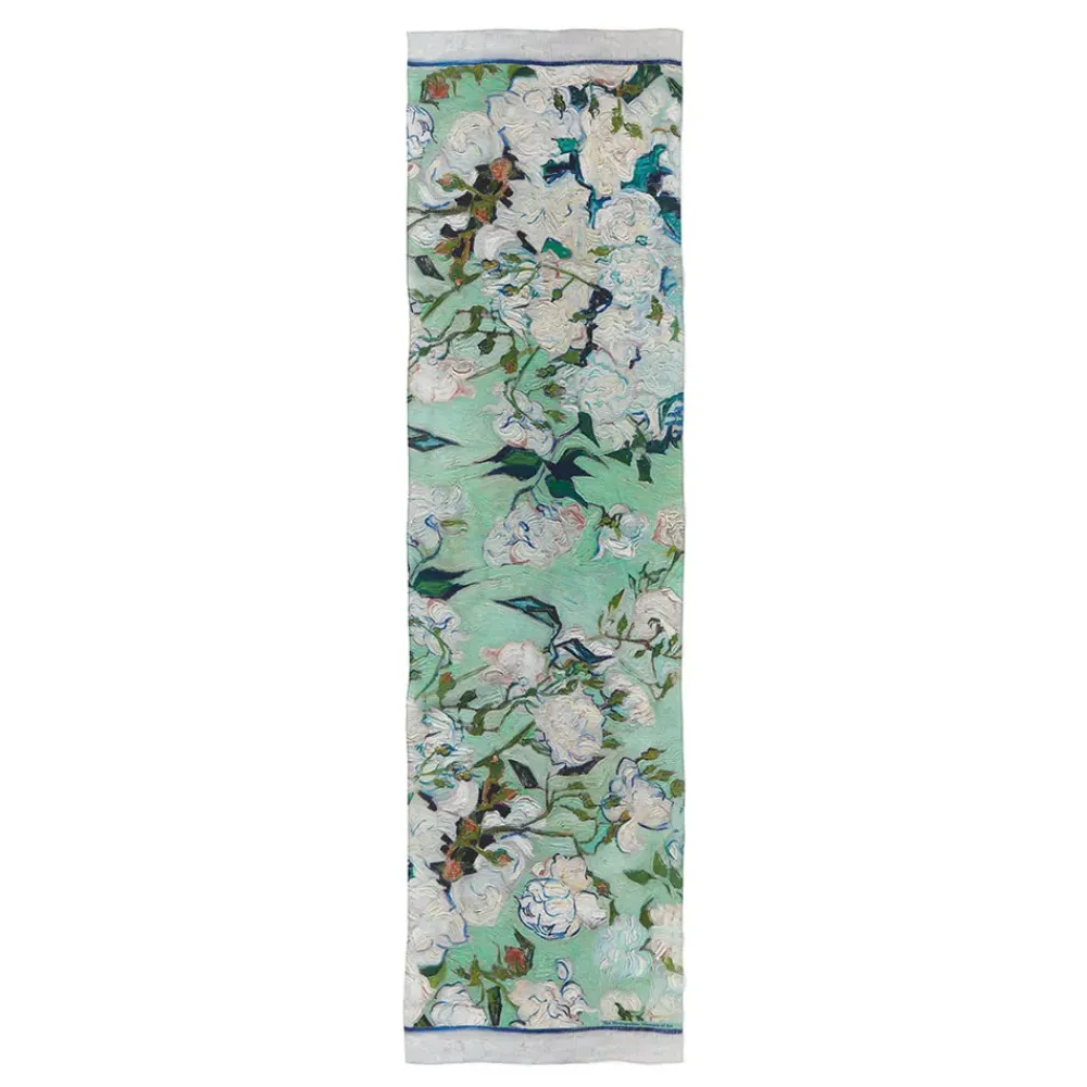 New Van Gogh Roses Oblong Silk Scarf Scarves & Wraps