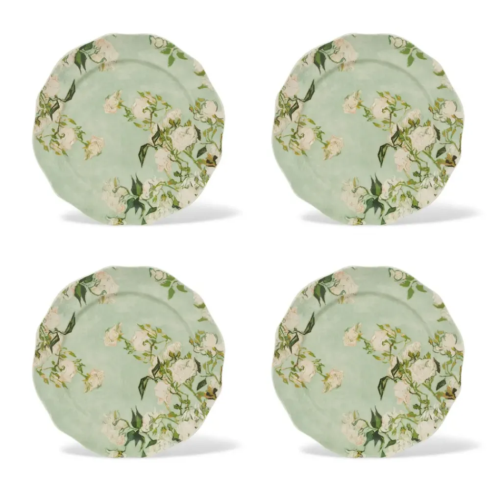 Online Van Gogh Roses Salad Plate Tableware