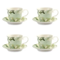 Best Van Gogh Roses Teacup And Saucer Tableware