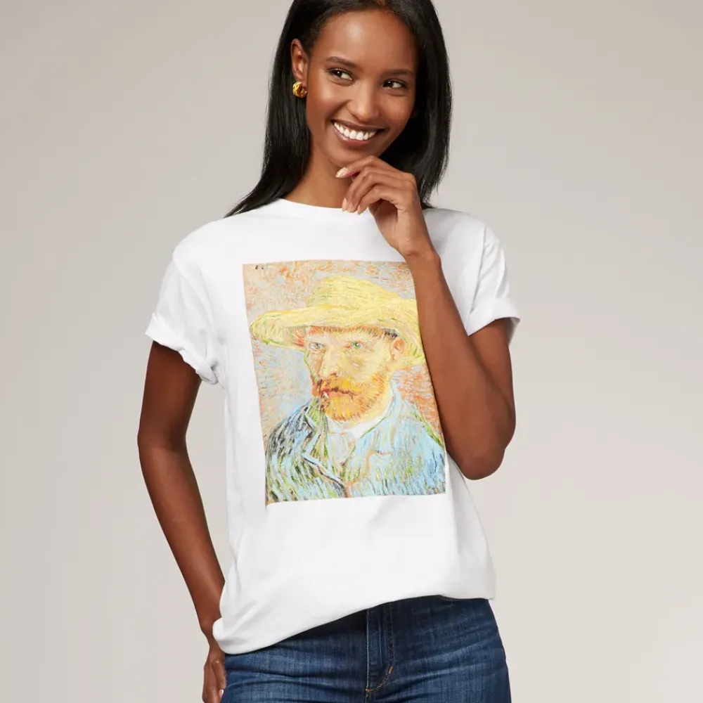 Discount Van Gogh Self-Portrait Tee Clothing
