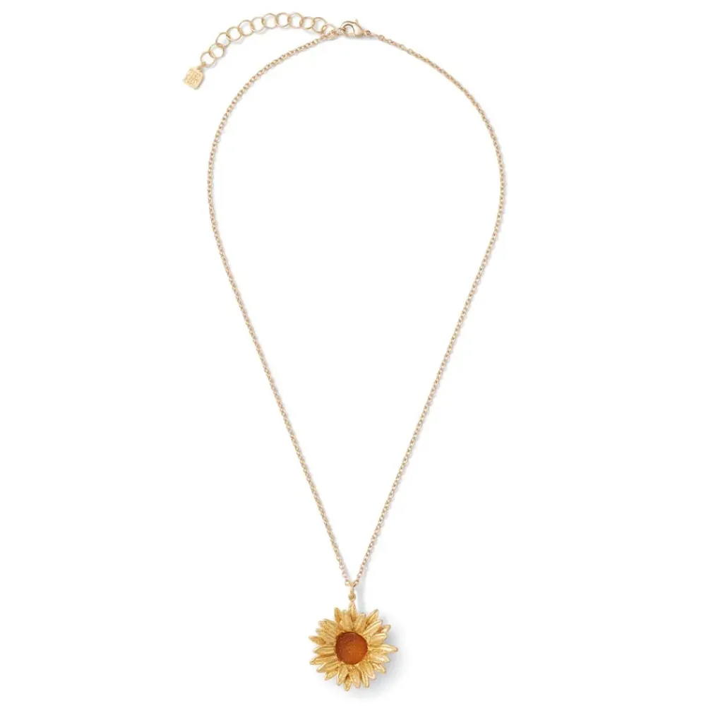 Outlet Van Gogh Sunflower Pendant Necklace Necklaces