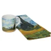 Best Van Gogh Wheat Field With Cypresses Mug And Tea Towel Set Tableware