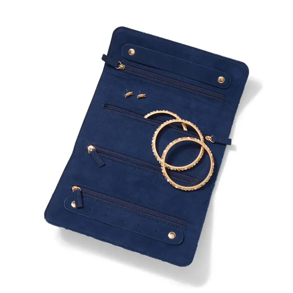 Hot William Morris Blackthorn Travel Jewelry Clutch Bags