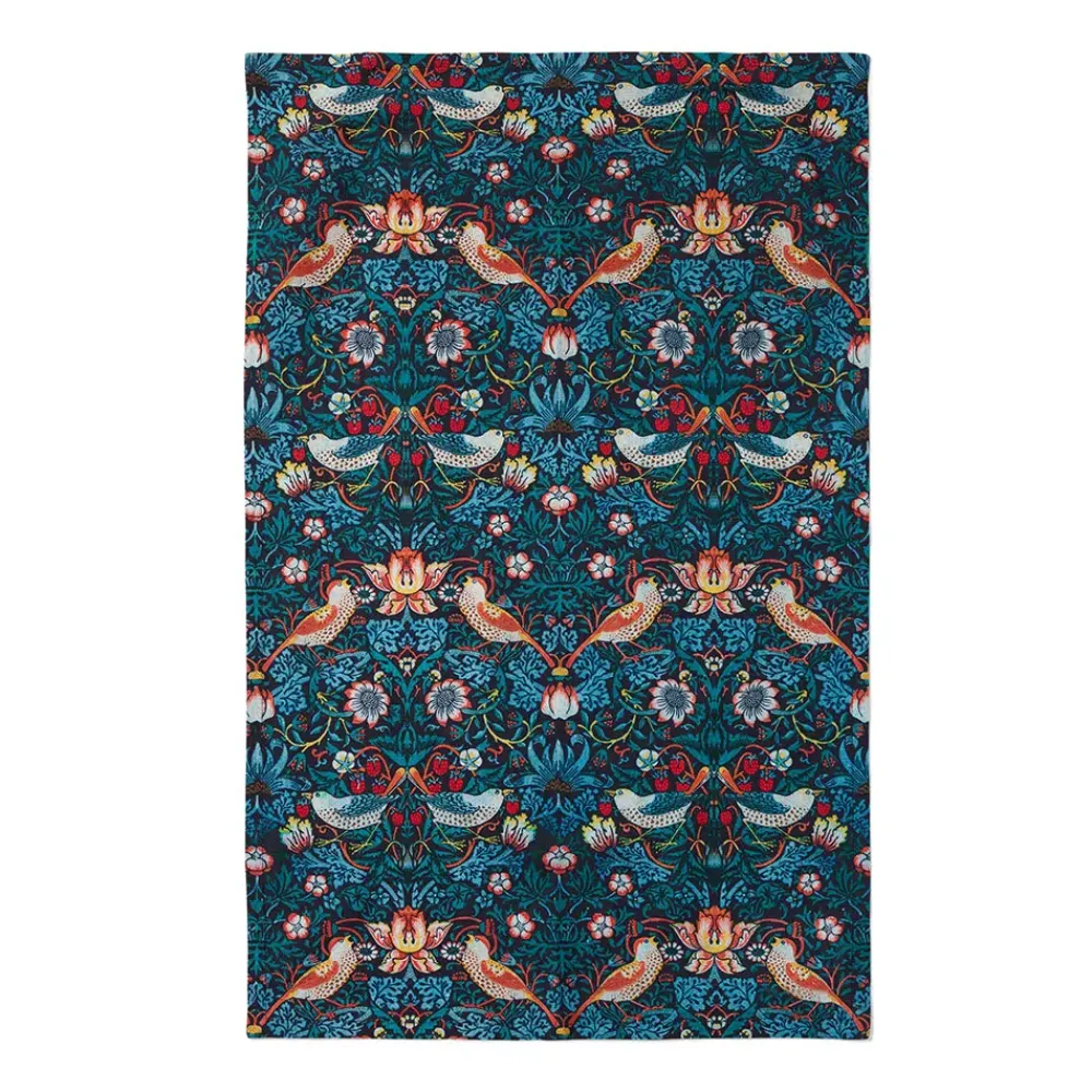 Clearance William Morris Strawberry Thief Tea Towel Decorative Accents
