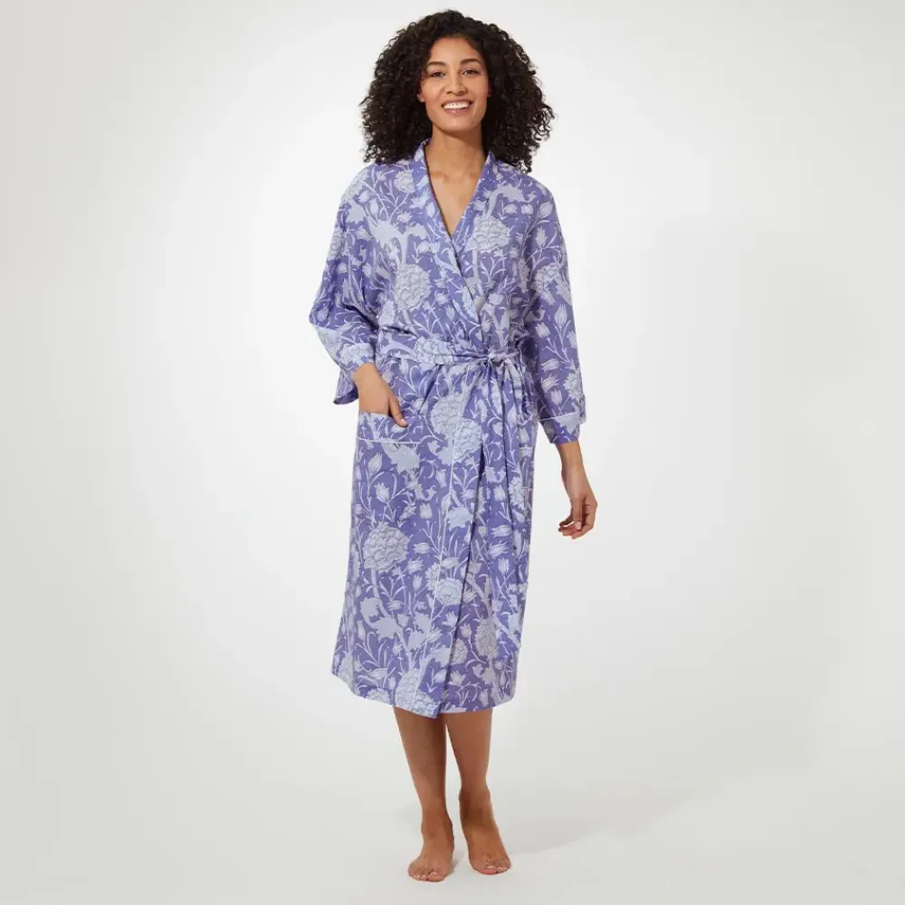 Clearance William Morris Wild Tulip Cotton Robe Clothing