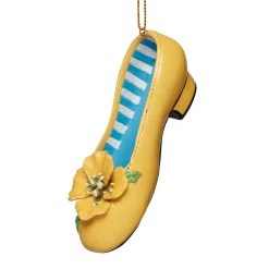 Sale Yellow Flower Shoe Ornament Ornaments
