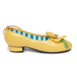 Sale Yellow Flower Shoe Ornament Ornaments
